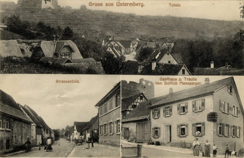 Ortsansicht um 1910